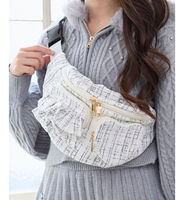  「ハート&times;フリルウエストポーチ」|その他|