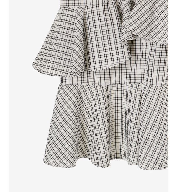  「フリルデザインスリットスカート」|スカート|