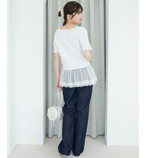  「ペプラムキャミセットカットカーデ」|カーディガン|