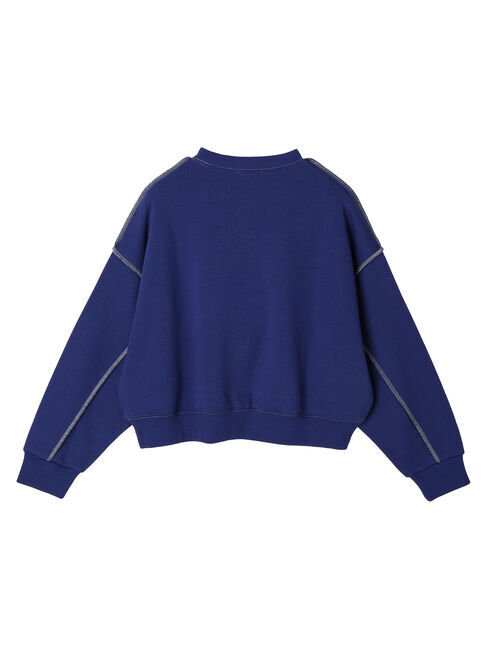 earth music&ecology「配色ステッチウラキモウプルオーバー」|Tシャツ・カットソー|