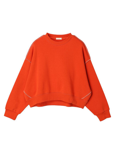 earth music&ecology「配色ステッチウラキモウプルオーバー」|Tシャツ・カットソー|