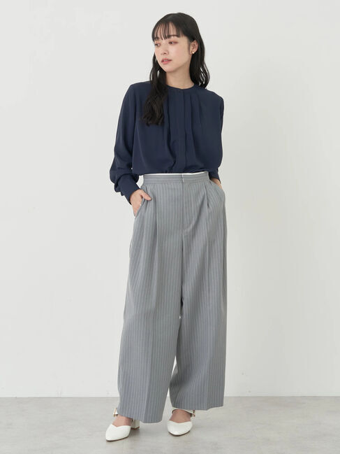 earth music&ecology「ピンストライプストレートパンツ」|その他|