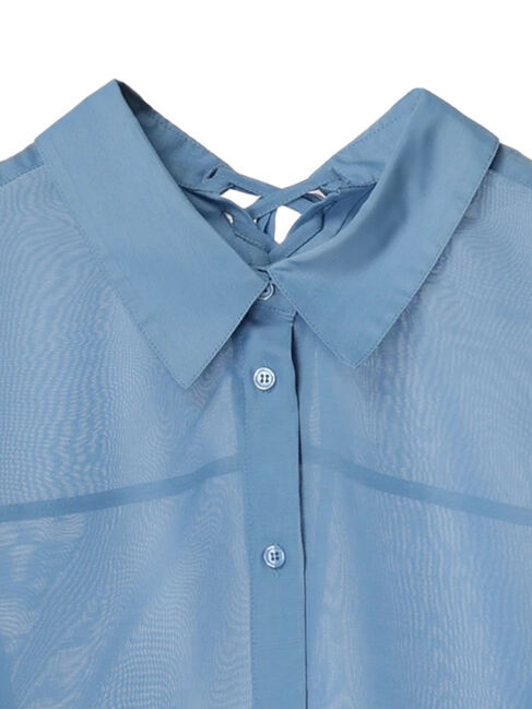 earth music&ecology「バックレースアップシャツ」|シャツ・ブラウス|