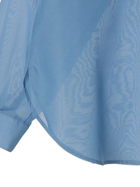 earth music&ecology「バックレースアップシャツ」|シャツ・ブラウス|