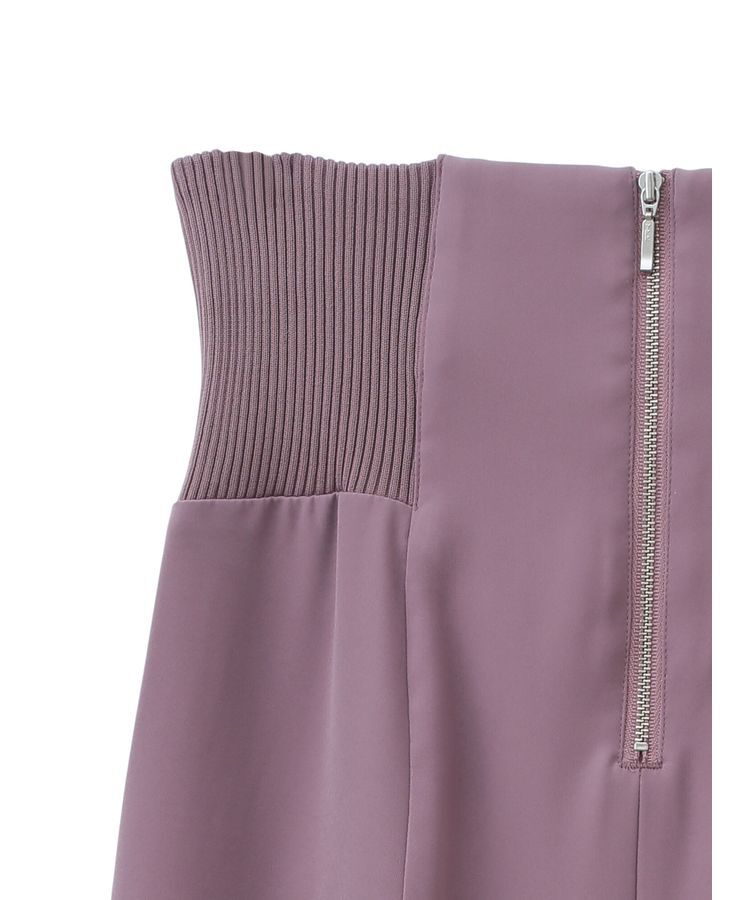 earth music&ecology「サイドリブ切替バックレースアップスカート」|スカート|