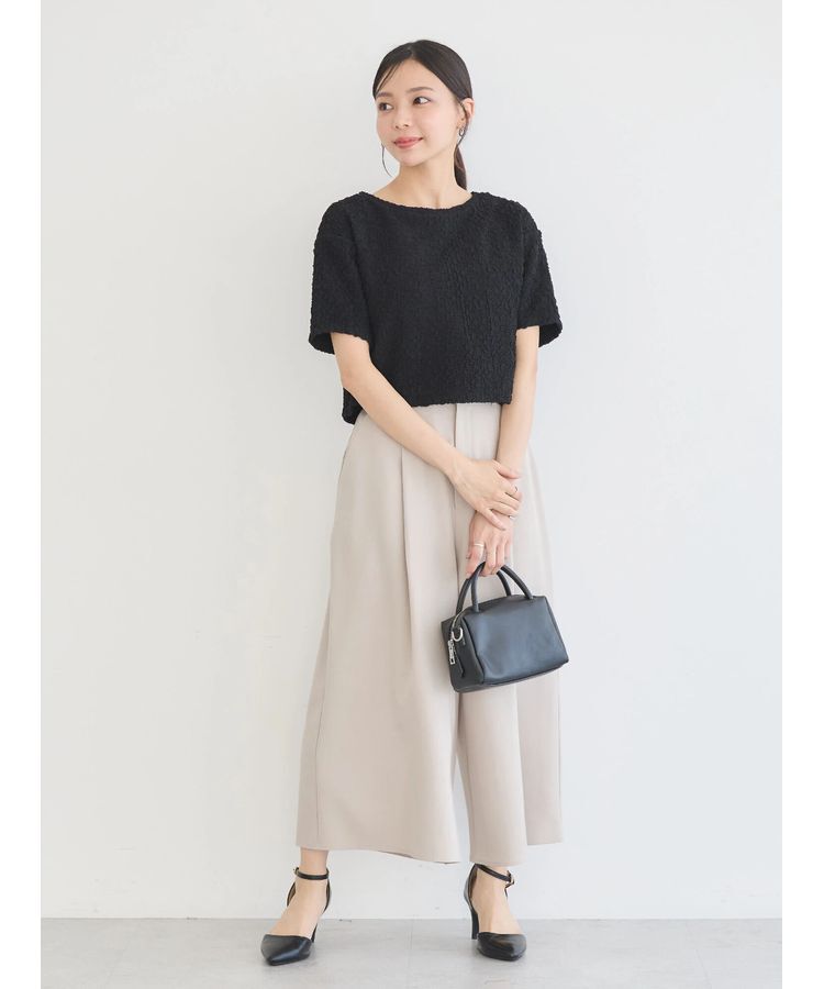 earth music&ecology「ホイップ風ジャガードプルオーバー」|Tシャツ・カットソー|