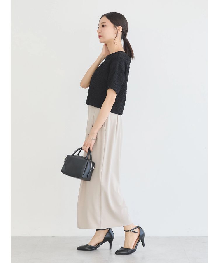 earth music&ecology「ホイップ風ジャガードプルオーバー」|Tシャツ・カットソー|