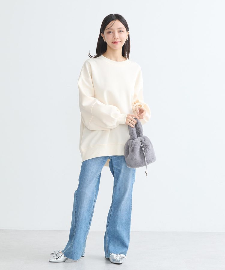 earth music&ecology「アーチハンドルファーバッグ」|ショルダー・メッセンジャー|