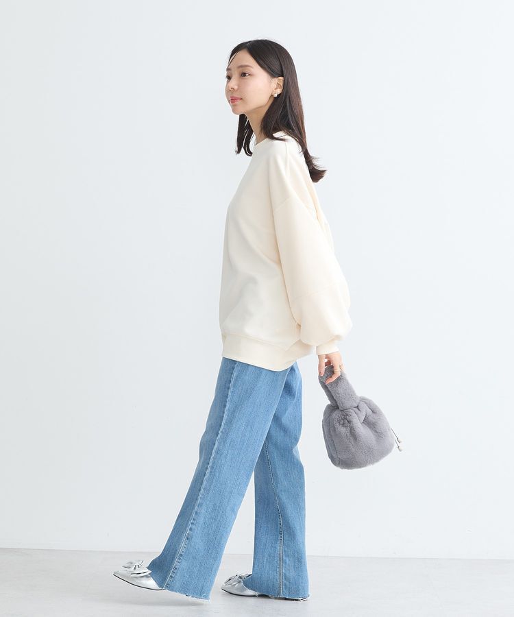 earth music&ecology「アーチハンドルファーバッグ」|ショルダー・メッセンジャー|