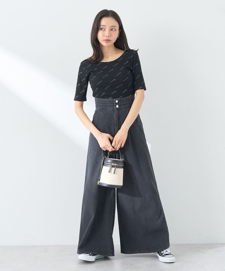 earth music&ecology「メッセージロゴコンパクトプルオーバー」|Tシャツ・カットソー|