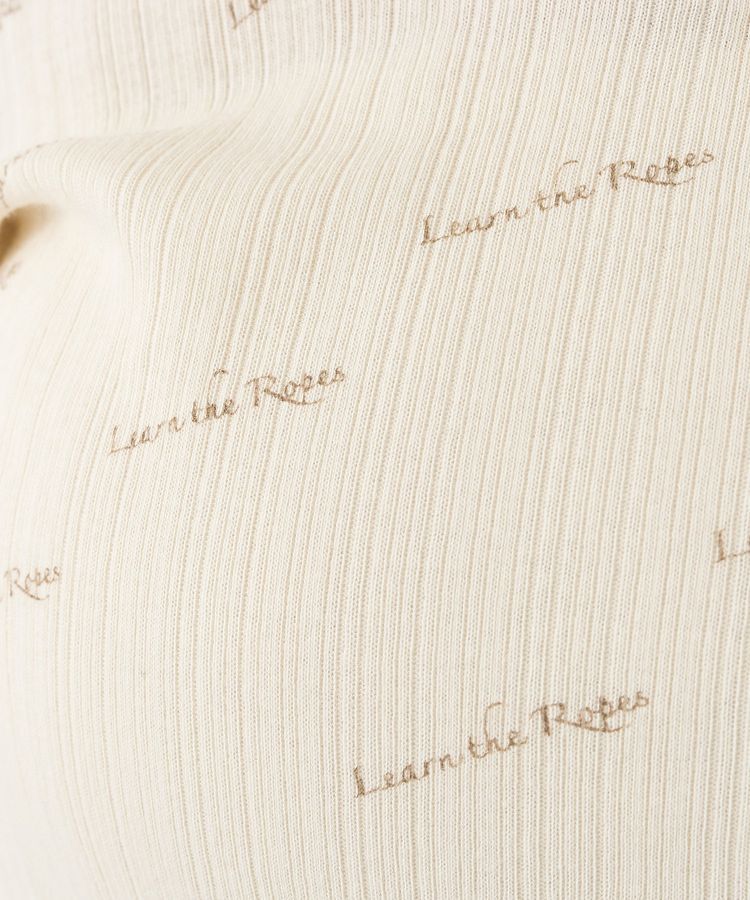 earth music&ecology「メッセージロゴコンパクトプルオーバー」|Tシャツ・カットソー|