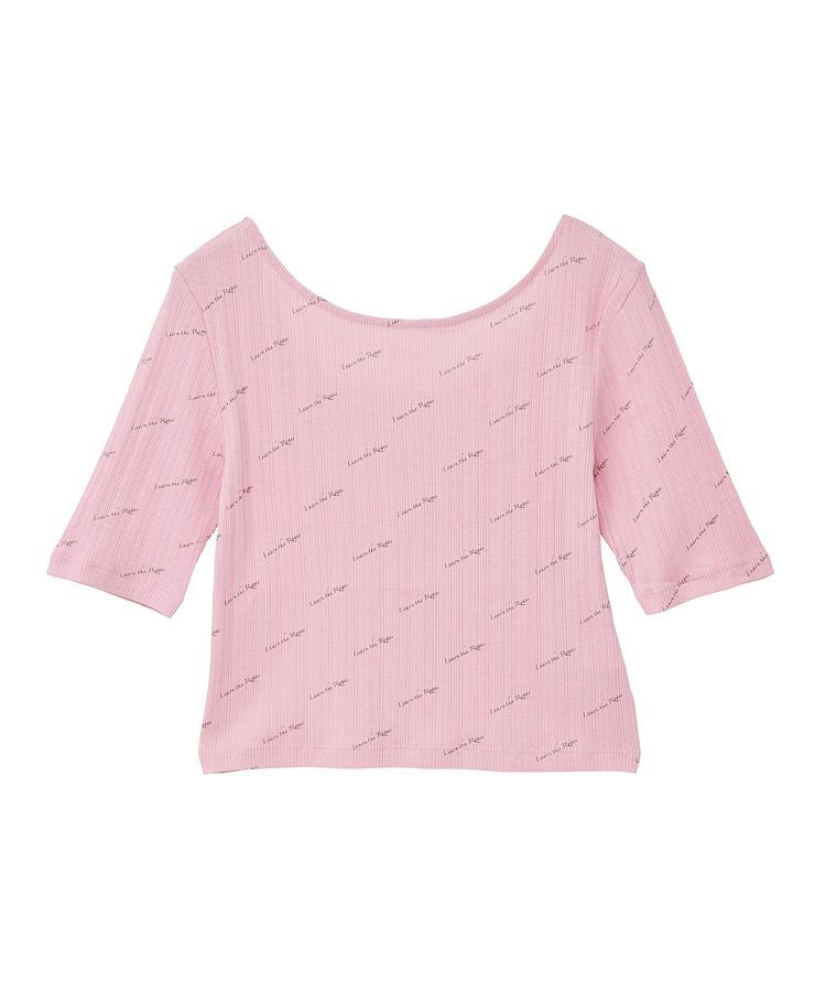 earth music&ecology「メッセージロゴコンパクトプルオーバー」|Tシャツ・カットソー|