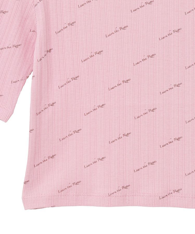 earth music&ecology「メッセージロゴコンパクトプルオーバー」|Tシャツ・カットソー|