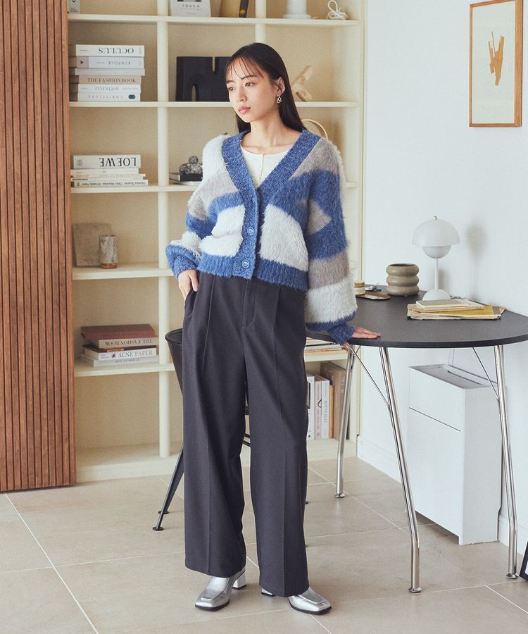 earth music&ecology「ダブルウエストデザインパンツ」|その他|