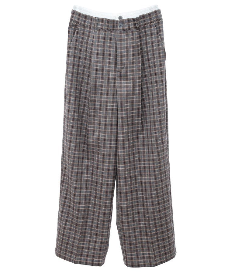 earth music&ecology「ダブルウエストデザインパンツ」|その他|