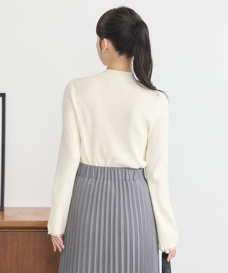 earth music&ecology「ナローケーブルプルオーバー」|ニット・セーター|