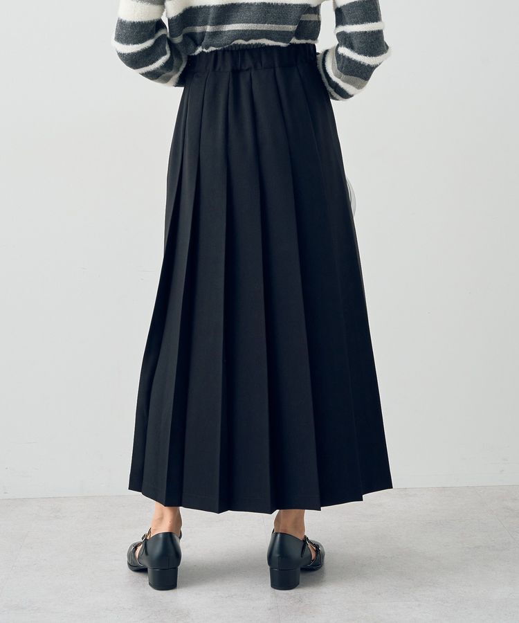 earth music&ecology「サイドバックルプリーツスカート」|スカート|