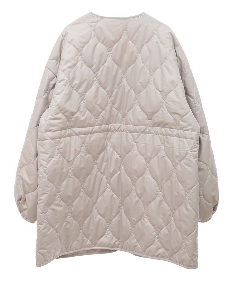 earth music&ecology「キルティングハーフコート」|ブルゾン・スタジャン|