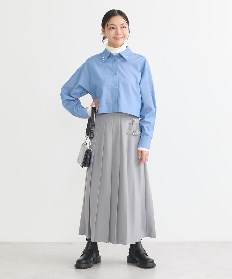 earth music&ecology「2wayレングスレギュラーカラーシャツ」|シャツ・ブラウス|