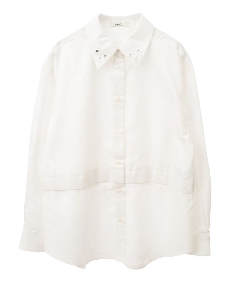 earth music&ecology「2wayレングスレギュラーカラーシャツ」|シャツ・ブラウス|