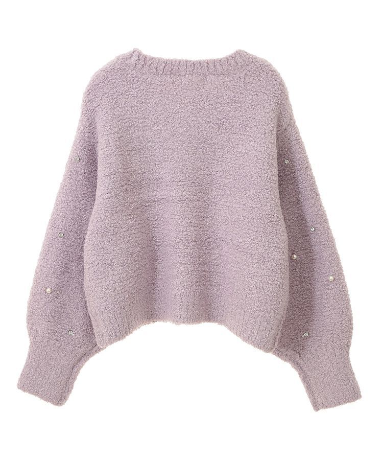 earth music&ecology「ブークレービジュープルオーバー」|ニット・セーター|