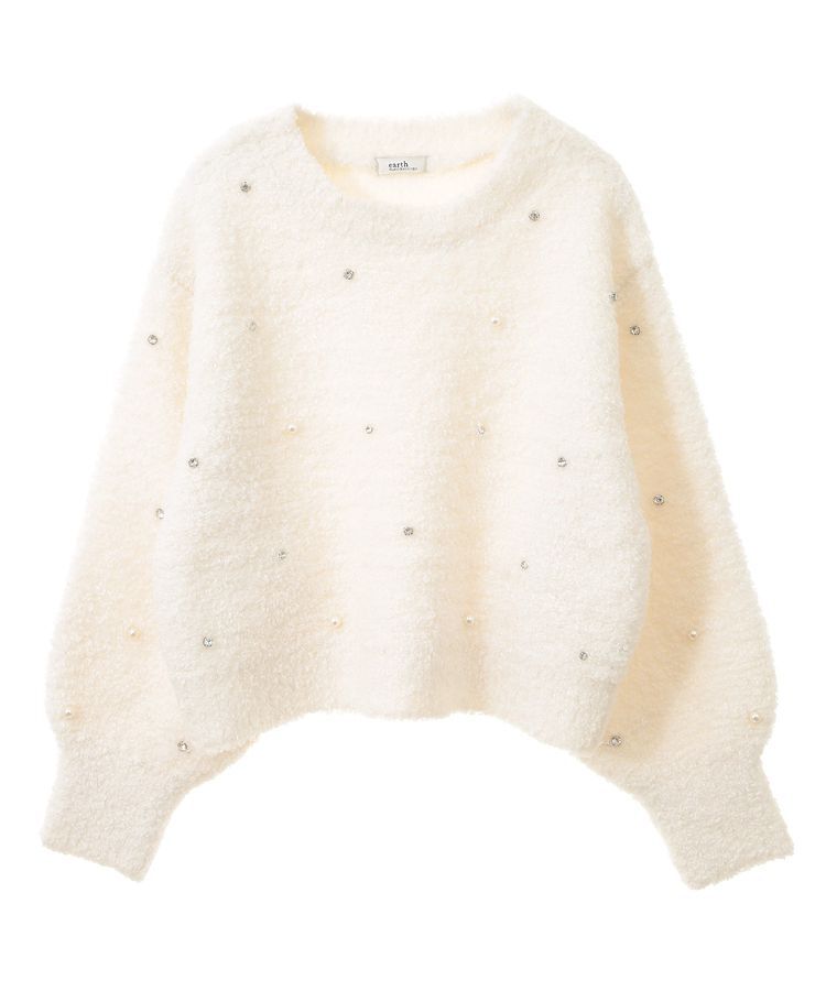 earth music&ecology「ブークレービジュープルオーバー」|ニット・セーター|