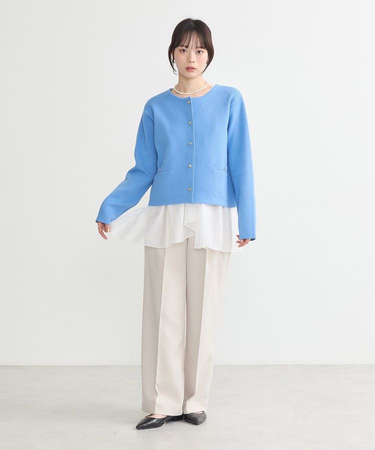 earth music&ecology「スポンディッシュポケット付きカーディガン」|カーディガン|