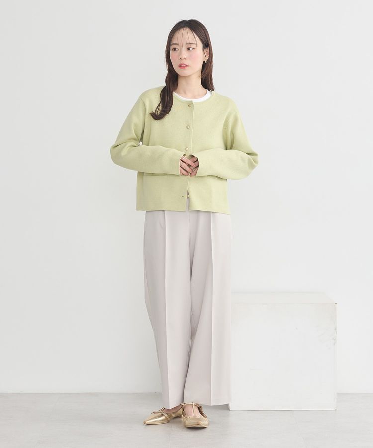 earth music&ecology「スポンディッシュポケット付きカーディガン」|カーディガン|