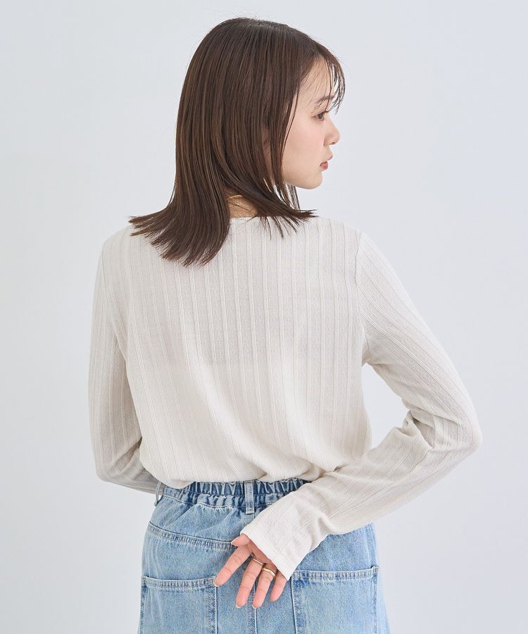 earth music&ecology「ぽこぽこプルオーバー」|Tシャツ・カットソー|