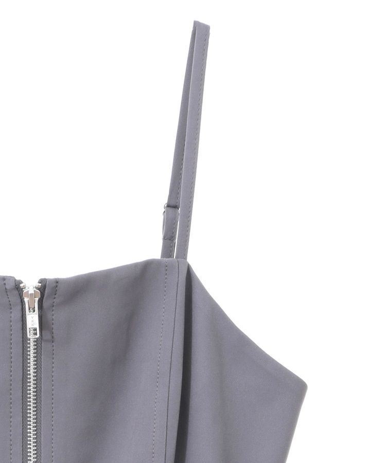 earth music&ecology「ダブルジップキャミワンピース」|ワンピース|