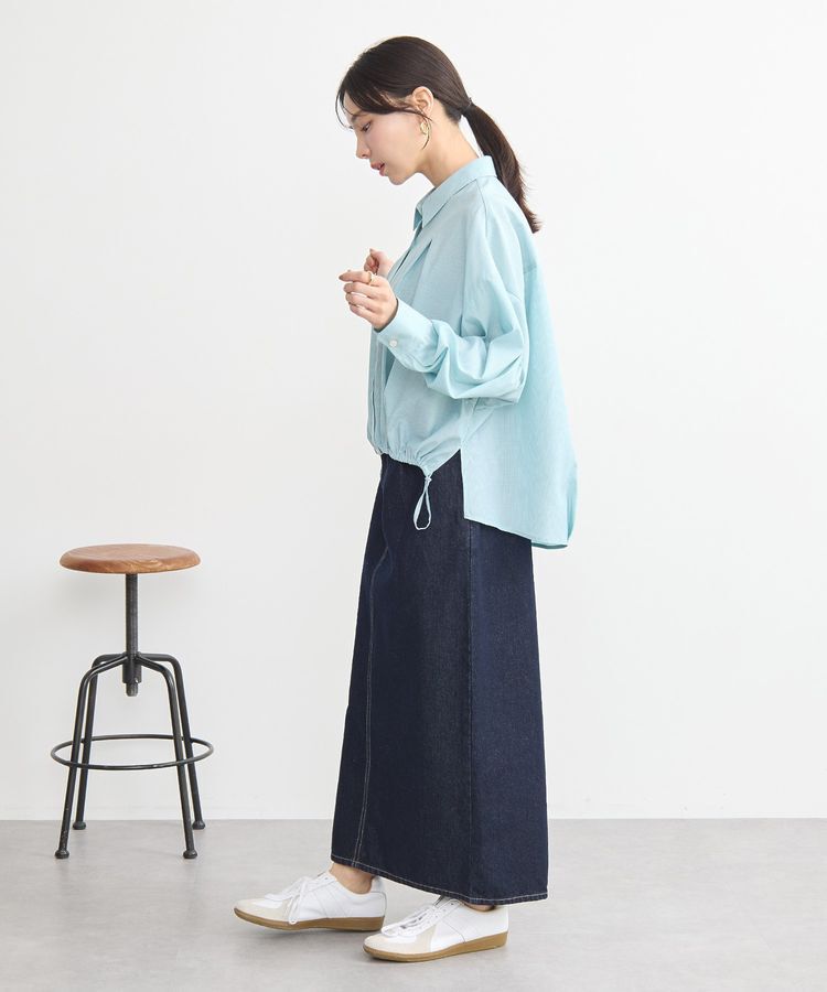 earth music&ecology「TRキュプラドロスロシャツ」|シャツ・ブラウス|