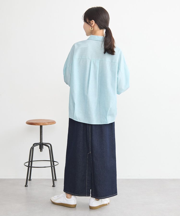 earth music&ecology「TRキュプラドロスロシャツ」|シャツ・ブラウス|