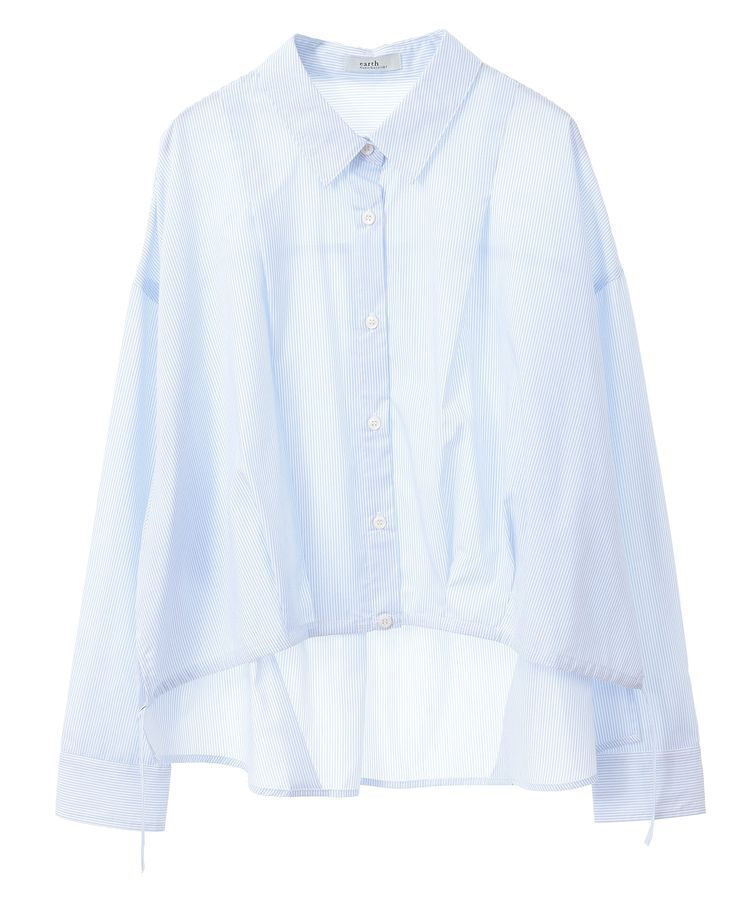 earth music&ecology「TRキュプラドロスロシャツ」|シャツ・ブラウス|