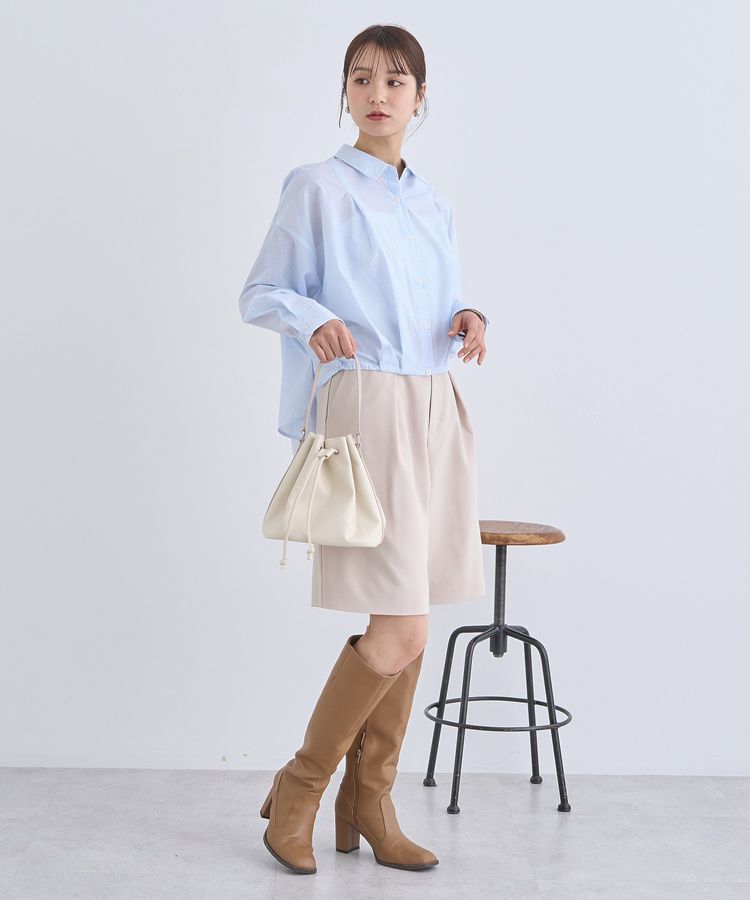 earth music&ecology「TRキュプラドロスロシャツ」|シャツ・ブラウス|