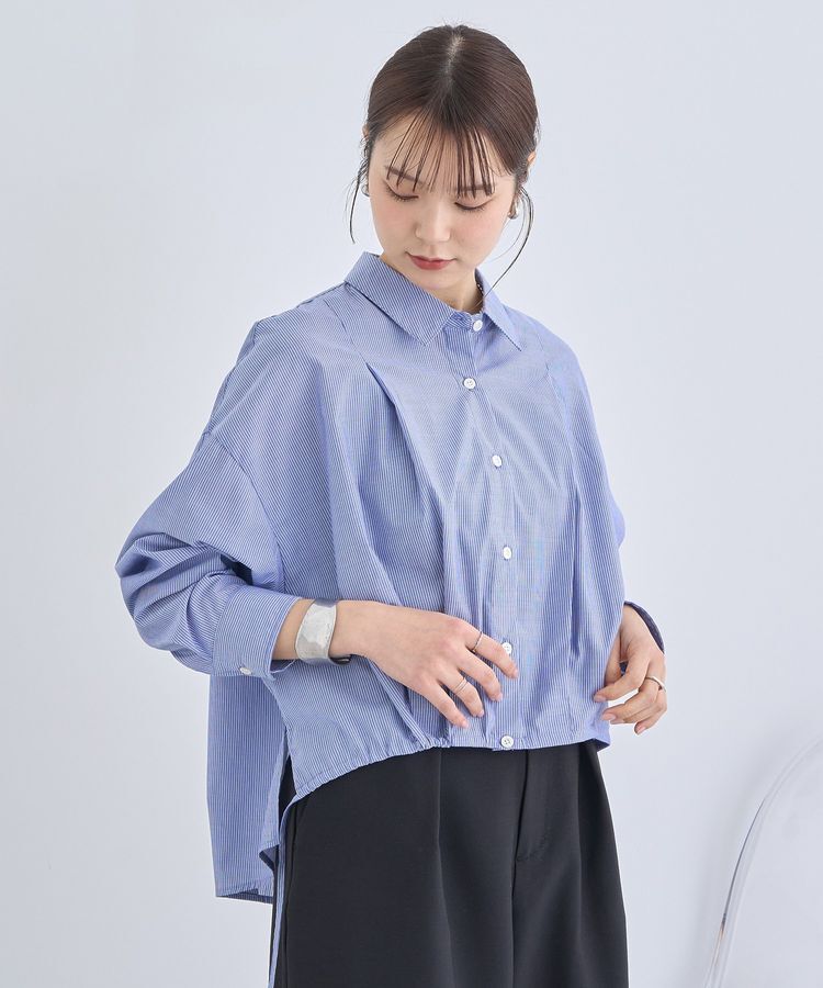 earth music&ecology「TRキュプラドロスロシャツ」|シャツ・ブラウス|