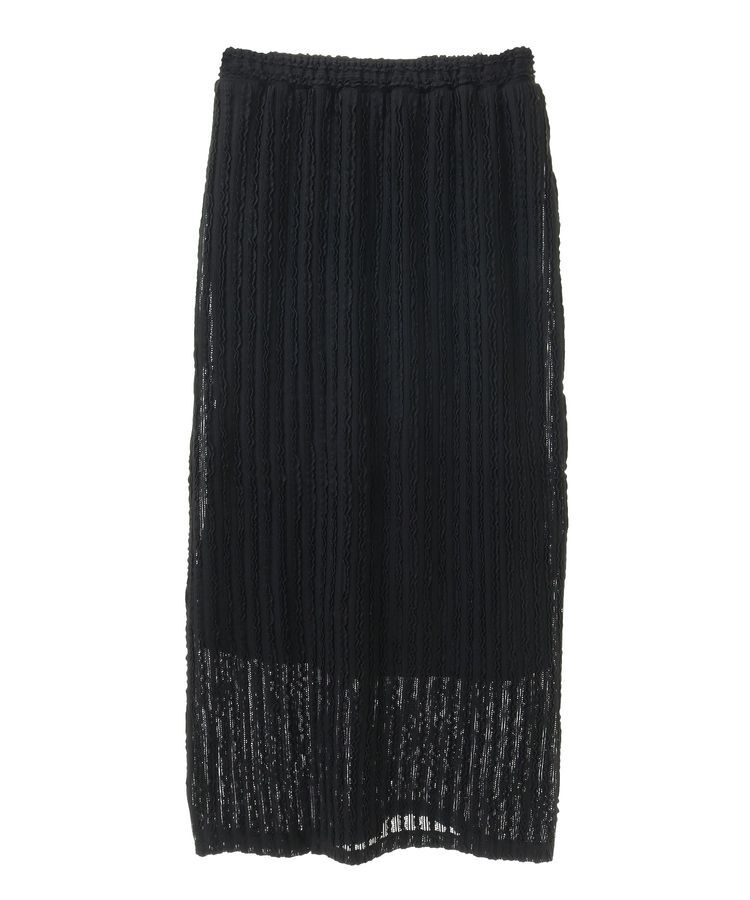 earth music&ecology「ベルティカルフリルナロースカート」|タイト|