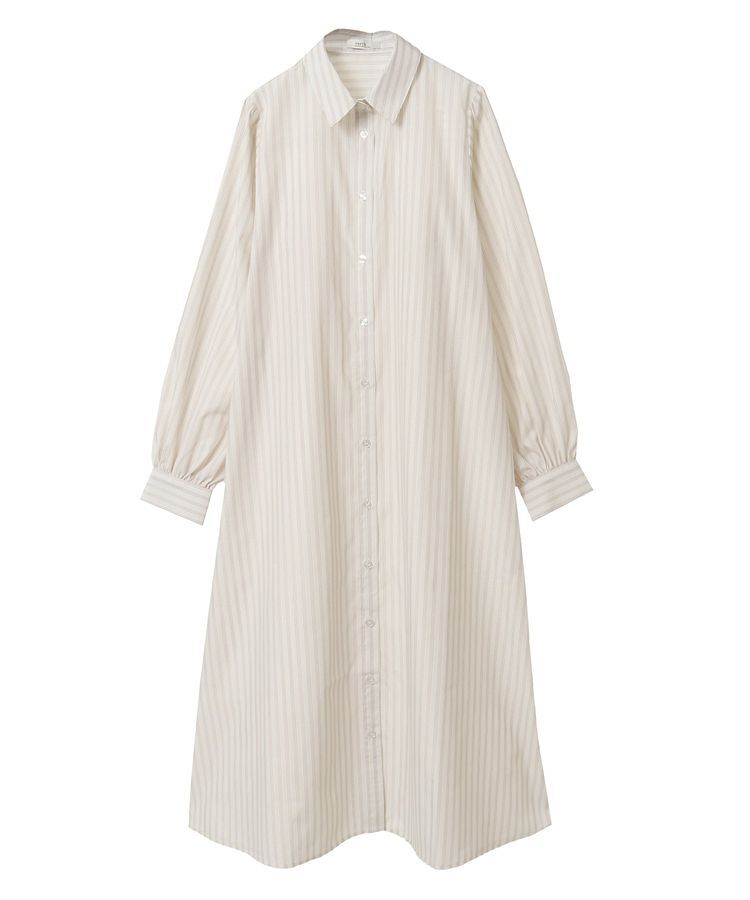 earth music&ecology「SET2点シャーリングビスチェ+シャツワンピース」|ワンピース|