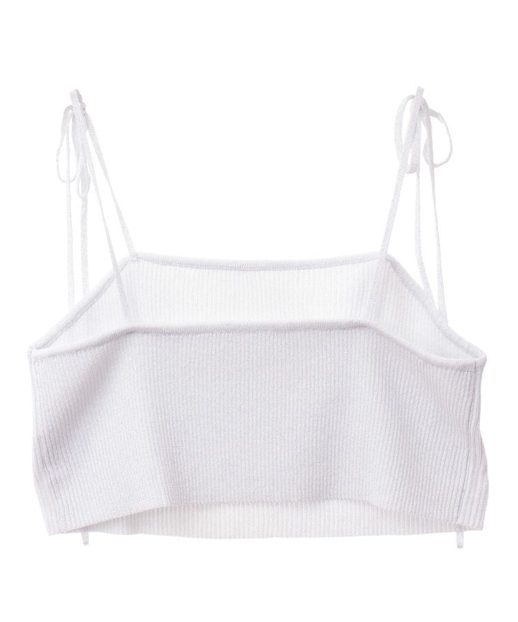 earth music&ecology「ラメリブニットビスチェ」|ベスト・ジレ|