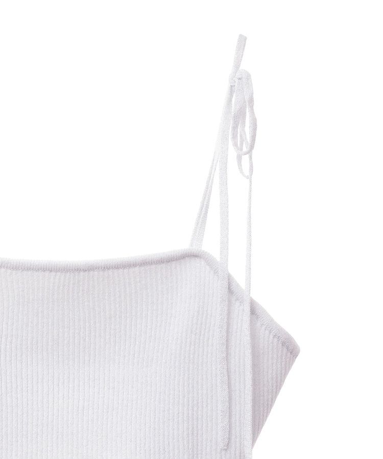 earth music&ecology「ラメリブニットビスチェ」|ベスト・ジレ|