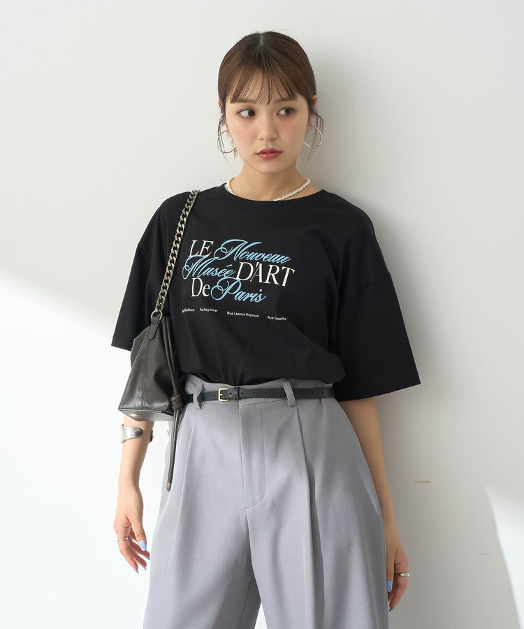 earth music&ecology「Le nouveauスリットT」|Tシャツ・カットソー|