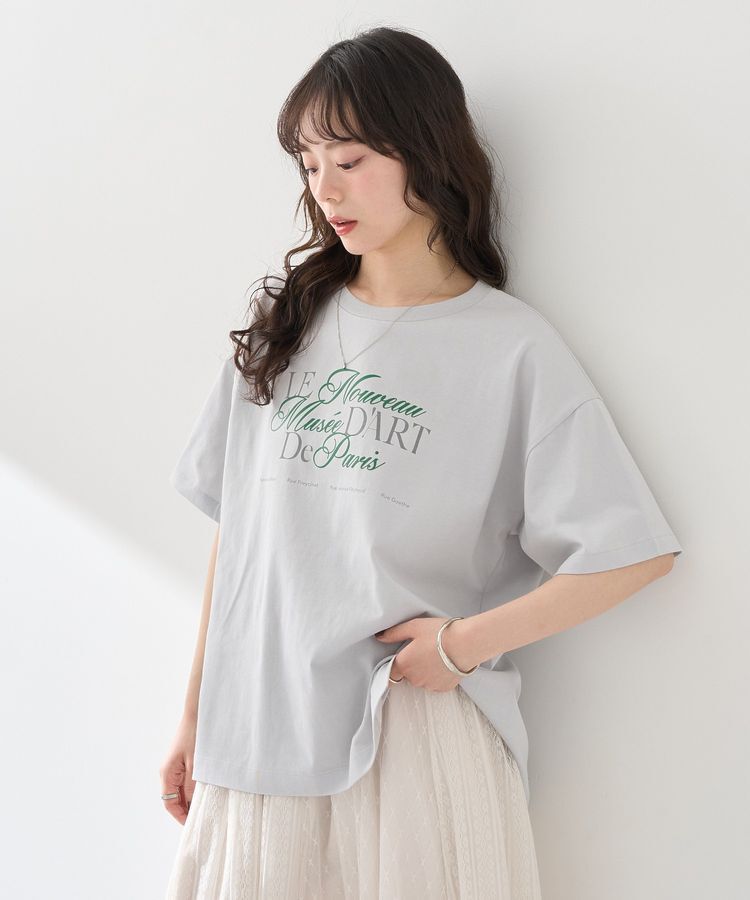 earth music&ecology「Le nouveauスリットT」|Tシャツ・カットソー|