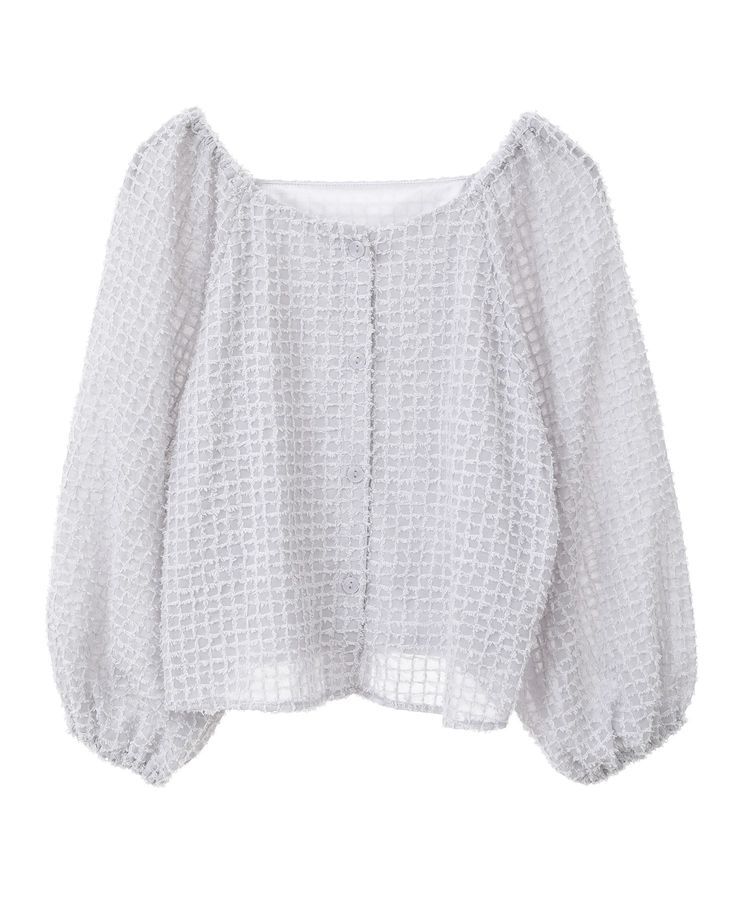 earth music&ecology「前後2wayミニフリンジブラウス」|シャツ・ブラウス|