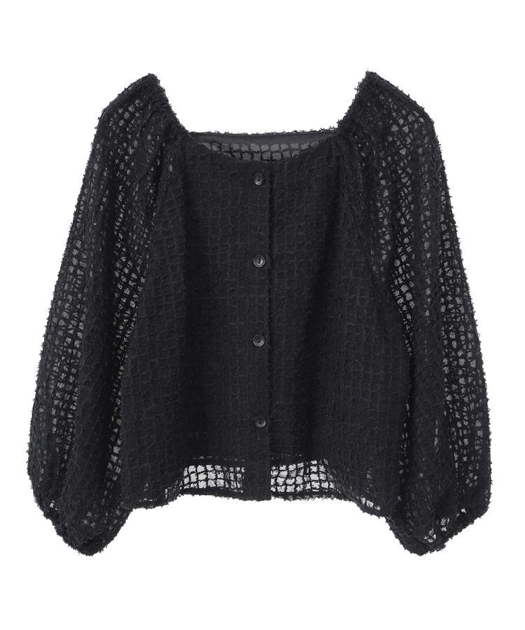 earth music&ecology「前後2wayミニフリンジブラウス」|シャツ・ブラウス|