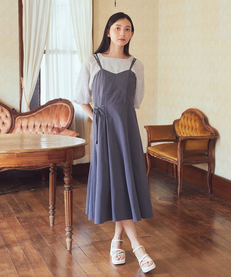 earth music&ecology「前後2wayミニフリンジブラウス」|シャツ・ブラウス|