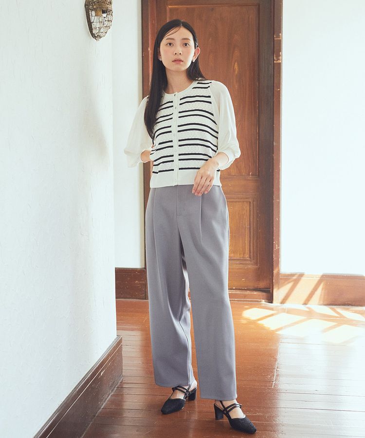 earth music&ecology「タックストレートパンツ」|その他|