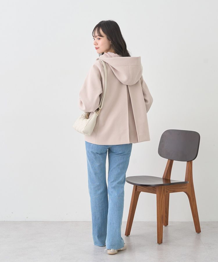 earth music&ecology「セルフカットフレアデニムパンツ」|デニム|