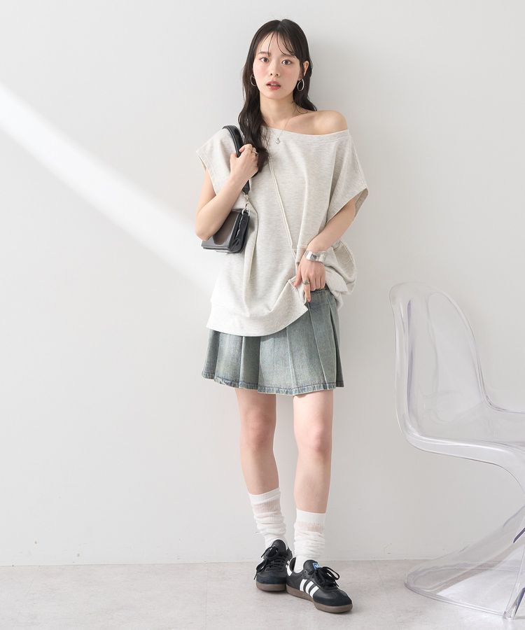 earth music&ecology「マルチウェイリメイク風プルオーバー」|スウェット・ジャージ|