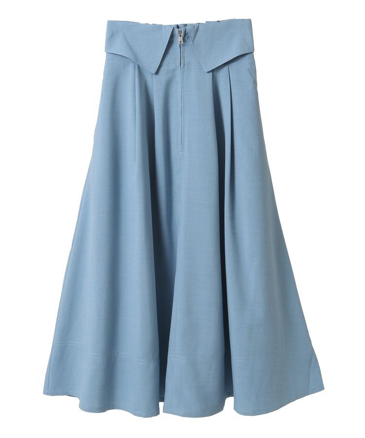 earth music&ecology「フォールドオーバーウエストスカート」|フレア|