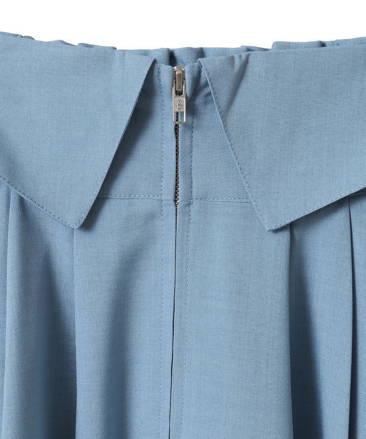 earth music&ecology「フォールドオーバーウエストスカート」|フレア|