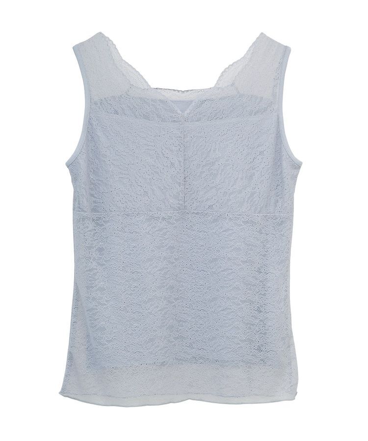 earth music&ecology「接触冷感2wayレースタンクトップ」|キャミソール|
